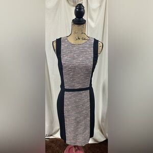 DKNY Elegant Black and Pink Women's Dress